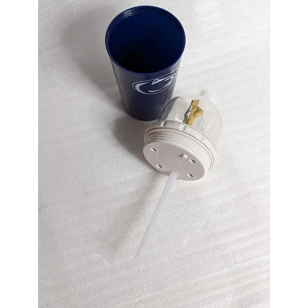 Extremely RARE Vintage Penn State Nittany Lions Cup W/ dancing Lion Wind Up